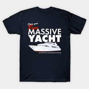 Claim Your Free Massive Yacht T-Shirt